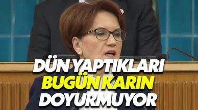 Meral Akşener: Dün yaptıkları bugün karın doyurmuyor
