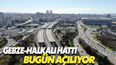 Gebze-Halkalı Demir Yolu Hattı Açılıyor