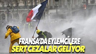 Eylemcilere sert ceza öngören yasa tasarısı Fransa'da onaylandı