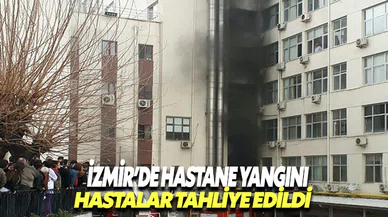 Tepecik Eğitim ve Araştırma Hastanesi'nde trafo patladı. 300 hasta tahliye edildi