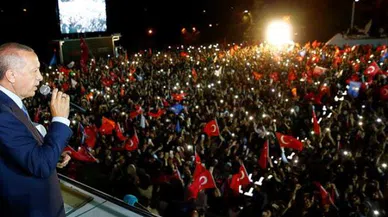 Cumhurbaşkanı Erdoğan, Büyükşehirleri kazanmasakda, ilçeleri kazandık