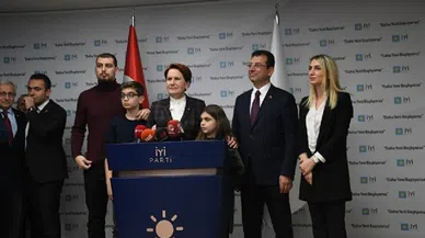 Anıtkabir'e giden İmamoğlu, Ankara'da Akşener' i ziyaret etti