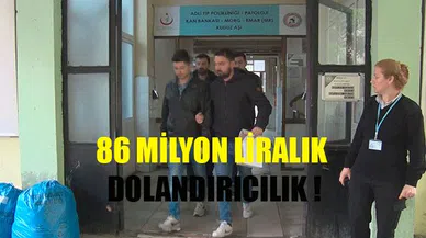 86 milyon liralık vurgun !