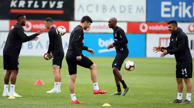 Beşiktaş'ta  Alanyaspor maçı hazırlıkları sürüyor