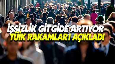 İşsizlik Gitgide Artıyor !