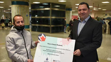 İstanbul Metrosu 2.5 Milyonuncu Yolcusu İle Buluştu