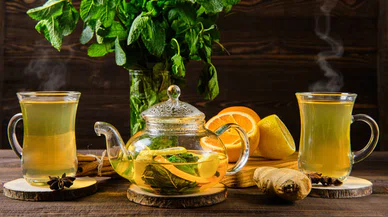 Kışın Koruyucu Kalkan: Nane ve Limon İçeceği