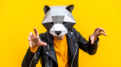 Origami Kağıdı ile Maske Tasarımı