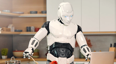 Japonya'da Yemek Yapan Robotlar