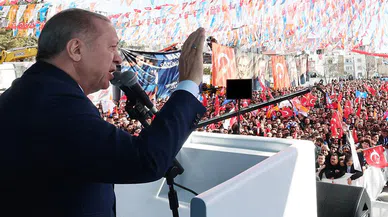 Cumhurbaşkanı Erdoğan, Şırnak mitinginde halka seslendi