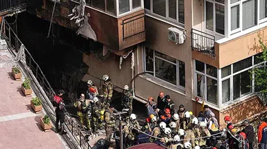 İstanbul'da Gayrettepe'de Facia, 16 Katlı Binada Yangın
