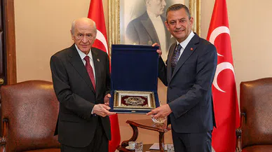 CHP Lideri Özgür Özel, Bahçeli'yi Ziyaret Etti