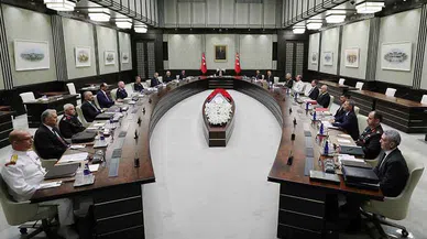 MGK, Cumhurbaşkanı Erdoğan başkanlığında toplandı