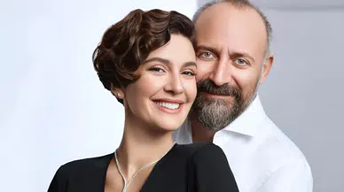 Bergüzar Korel ve Halit Ergenç Çifti Yeni Projeleri İçin Türkiye’de