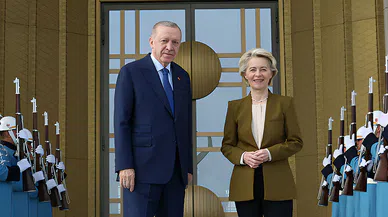 Cumhurbaşkanı Erdoğan ve Von Der Leyen Görüşmesi