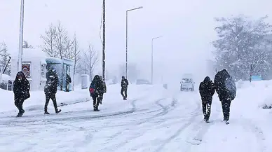 Şiddetli Kar ve Fırtına Geliyor, Meteoroloji’den Uyarılar