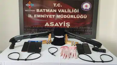 Batman merkezli çete operasyonunda 9 tutuklama