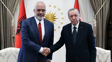Erdoğan ve Rama telefonla görüştü