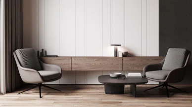 Az eşya, çok huzur, minimalist dekorasyon