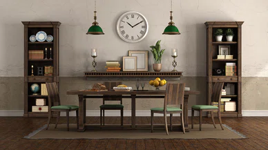 Nostaljik detaylarla evde sıcak ve özgün bir atmosfer