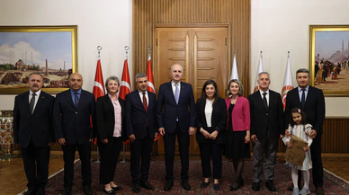 Kurtulmuş Meclis personeliyle bayramlaştı