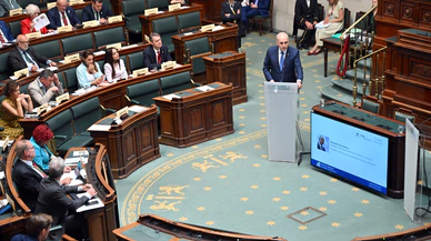 NATO Parlamento Başkanları Zirvesi Brüksel’de başladı