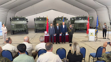 Kirpi II araçları Bosna Hersek ordusuna teslim edildi