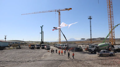 Ağrı’da AVM, otel ve konut içeren dev proje yükseliyor