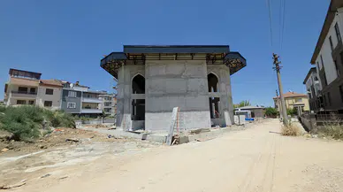 Cami inşaatında iş kazası: İşçi ağır yaralandı