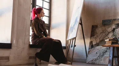 Sanat ruhu besleyen görünmez bir aynadır