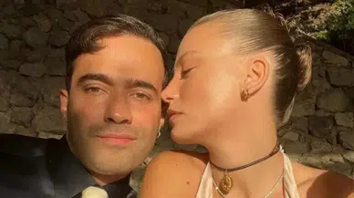 Serenay Sarıkaya, Sevgilisi Mert Demir'i Kuliste Yalnız Bırakmadı