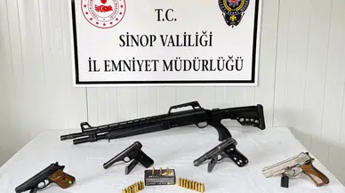 Boyabat'ta Şafak Operasyonu: Cephanelik Ele Geçirildi