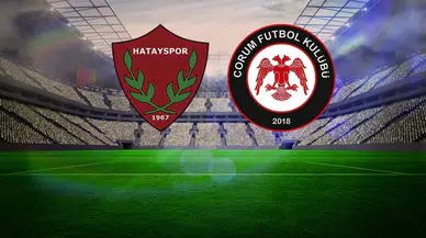 Hatayspor - Çorumspor Maçı Bilgileri