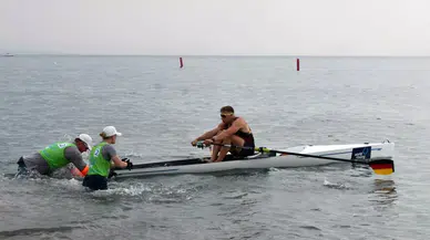 Manavgat'ta 2025 Dünya Sahil Sürat Şampiyonası Başladı