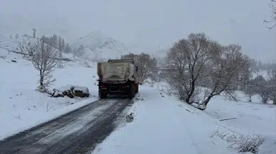 Şırnak'ta Kar Yağışı Hayatı Olumsuz Etkiliyor