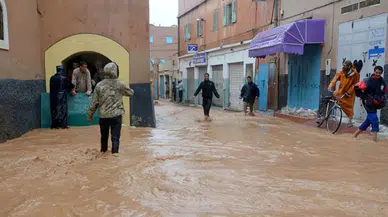 Fas'ı sel ve fırtına vurdu: Can kaybı 21'e yükseldi