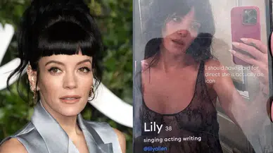 Ünlü Şarkıcı Lily Allen Çöpçatan Uygulamasında Görüntülendi