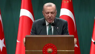 Cumhurbaşkanı Erdoğan'dan Kabine Toplantısı Sonrası Açıklamalar