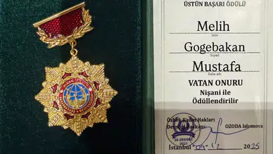 Özbekistan'da Türk Dünyası'nın Başarısı: Melih Gögebakan'a "Vatan Onuru Nişanı" Verildi