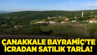 Çanakkale bayramiç'te icradan satılık tarla fırsatı ne sunuyor?