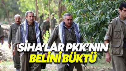 SİHA'lar PKK'nın korkulu rüyası oldu