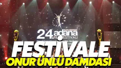 Adana film festivaline Onur Ünlü damgası