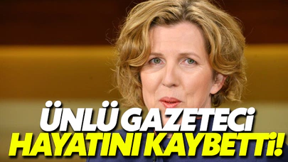 Ünlü Alman gazeteci fırtınada öldü