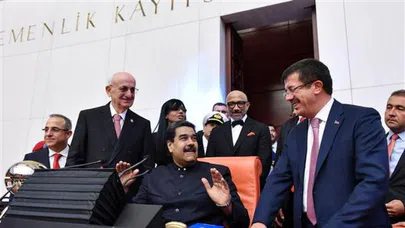 Maduro, TBMM'sini ziyaret etti