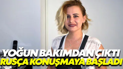 Kaza geçirdi, kendine geldiğinde Rusça konuşmaya başladı