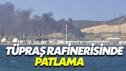 TÜPRAŞ'ın İzmir Rafinerisinde Patlama