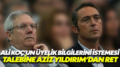 Ali Koç’un üye listelerini istedi ama ‘ret yanıtı’ geldi