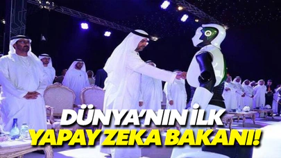 Dünyanın ilk yapay zeka bakanı