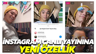 İnstagram canlı yayınına yeni özellik eklendi