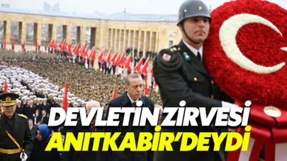 Yurttaşlar 29 Ekim'de Anıtkabir'e akın etti